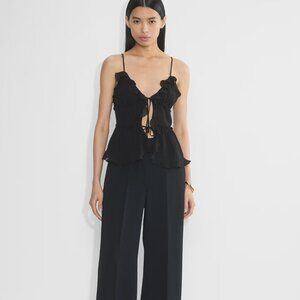 Aritzia Wilfred Amore Camisole in Black - Core Collection XS